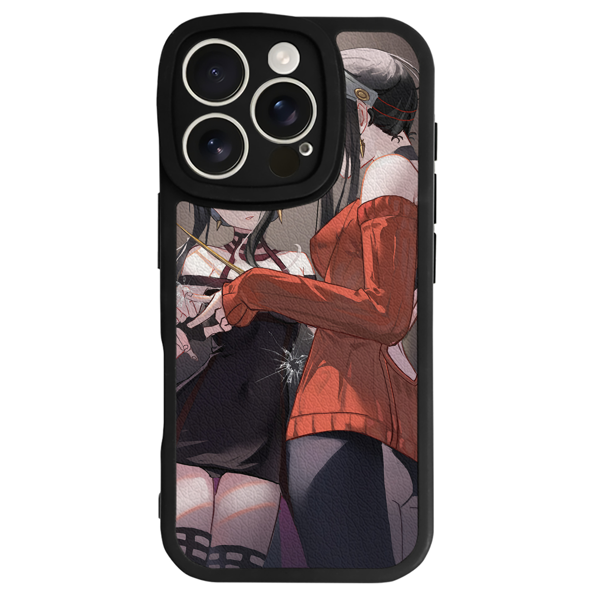 （画像用） SPY×FAMILY间谍家家酒 【iPhone 16シリーズ対応】シリコンスマホケース（レザー調） 材質：シリコン